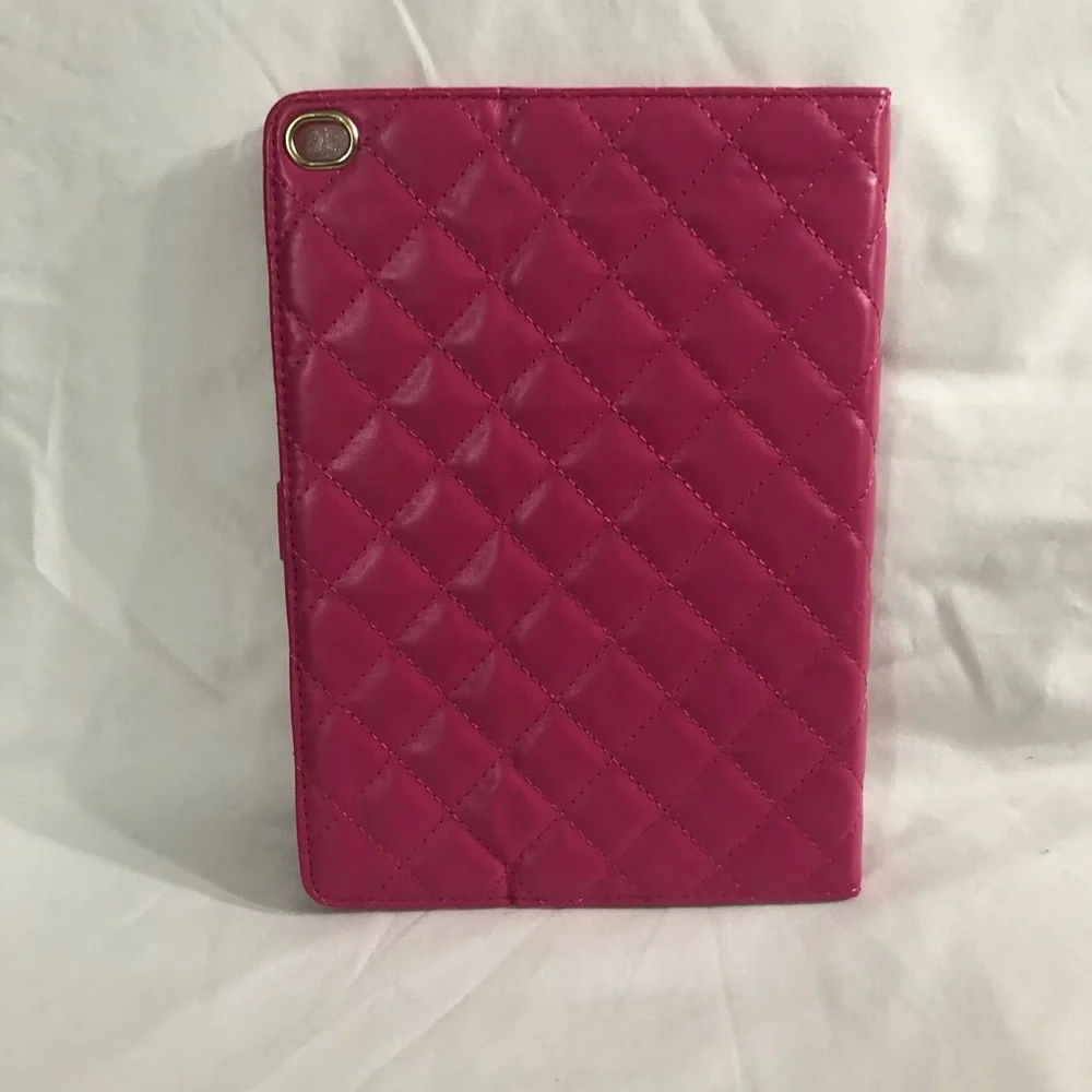 Quilted Studded Crown Tablet Case for iPod pro 2024 mini 1-10th generation.10”